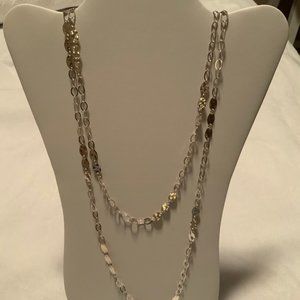 60 in Sterling Silver necklace
